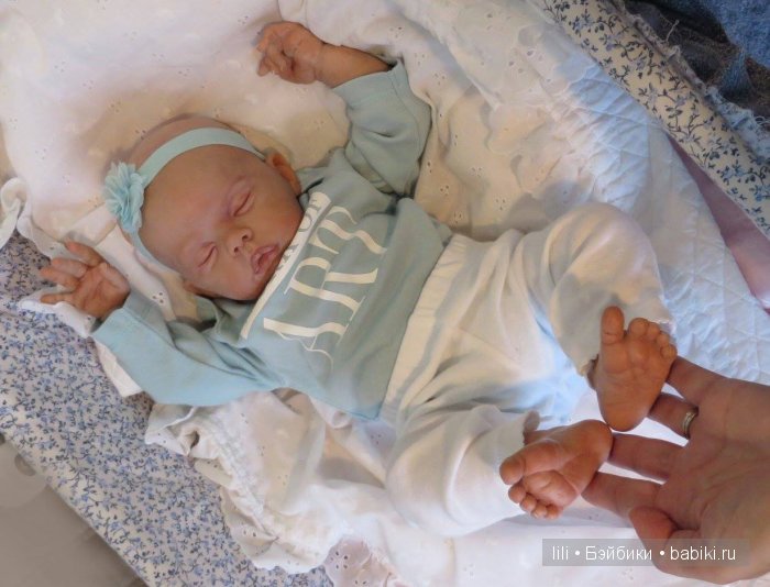 Молд для куклы реборн Haley от скульптора Laura Tuzio Ross