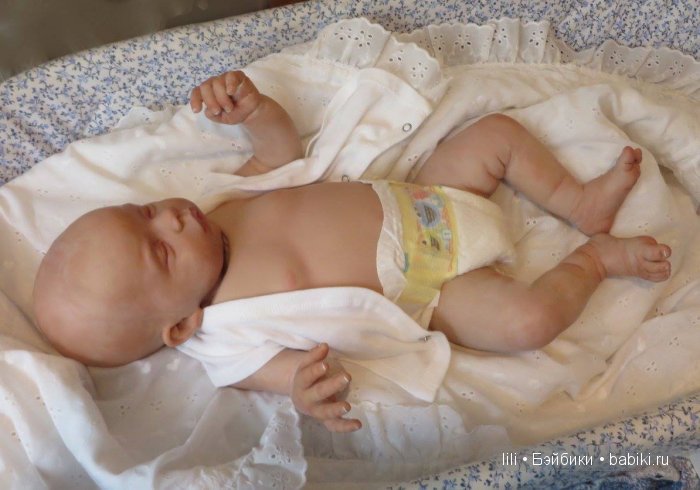 Молд для куклы реборн Haley от скульптора Laura Tuzio Ross