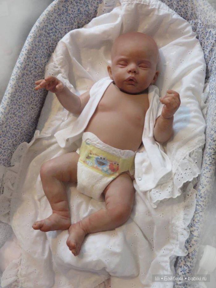 Молд для куклы реборн Haley от скульптора Laura Tuzio Ross