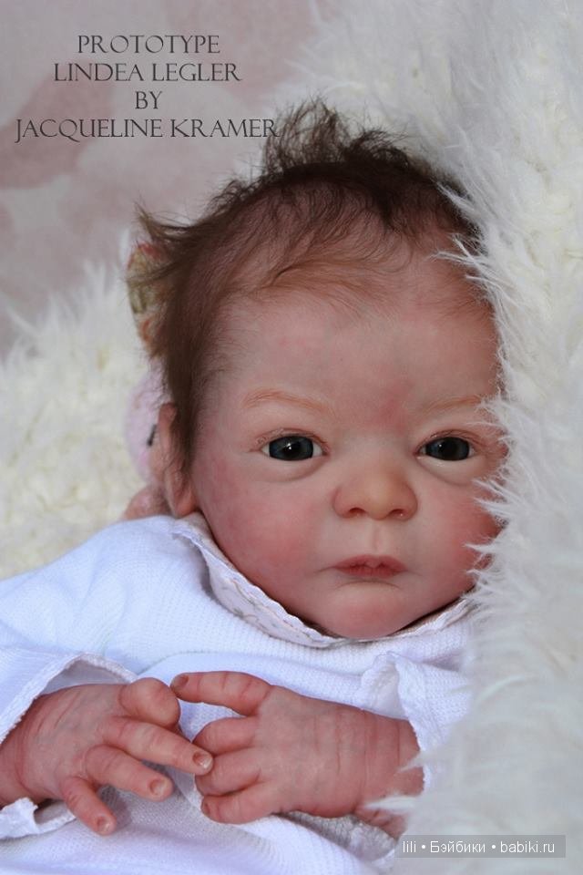 Новый молд куклы реборн Lindea prototype by Gudrun Legler