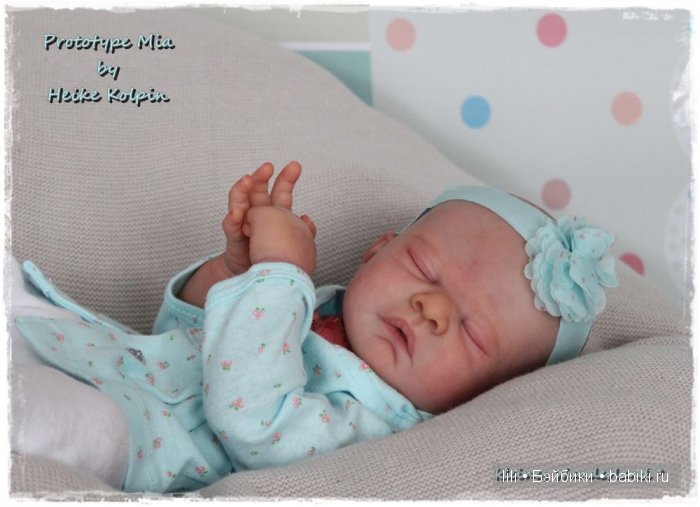 молд куклы реборн Mia от Heike Kolpin