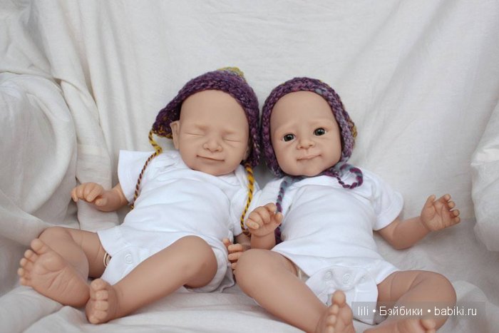 Молды кукол реборн Chobby и  Cherry  от скульптора Lenka Poláček Hučínová