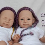 Молды кукол реборн Chobby и Cherry от скульптора Lenka Poláček Hučínová