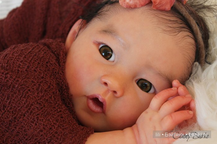 Молд для куклы реборн Liling от скульптора Ping Lau