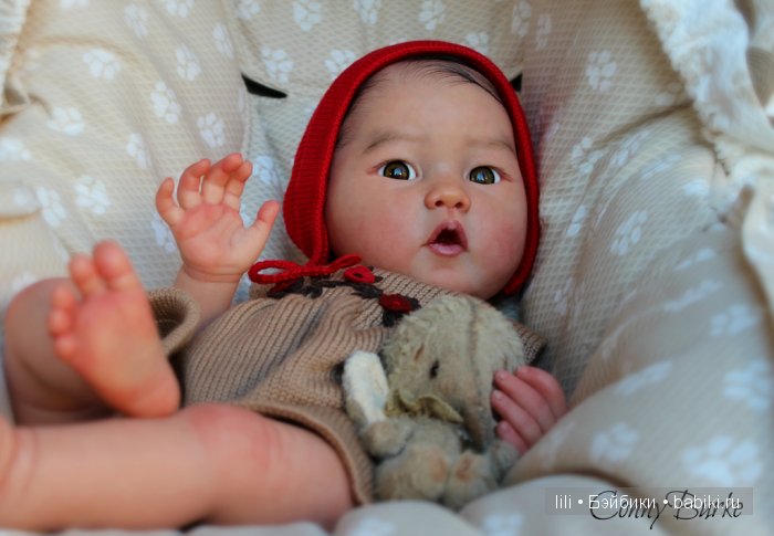 Молд для куклы реборн Liling от скульптора Ping Lau