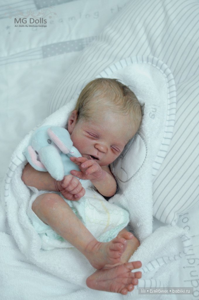 Молд для куклы реборн Preemie Baby Melinda, скульптор Jade Warner