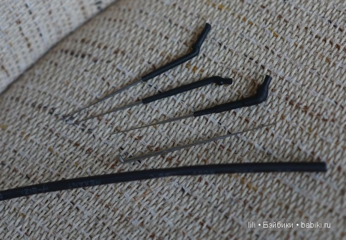 Учимся делать реборн. Иголки в оплетке