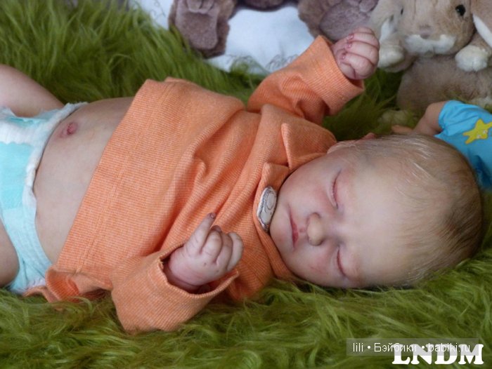 Молд куклы реборн Realborn Owen Asleep
