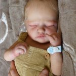 Молд куклы реборн Realborn Owen Asleep