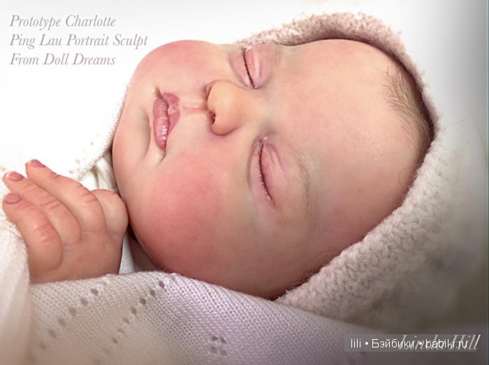 Молд для куклы реборн Charlotte от скульптора Ping Lau