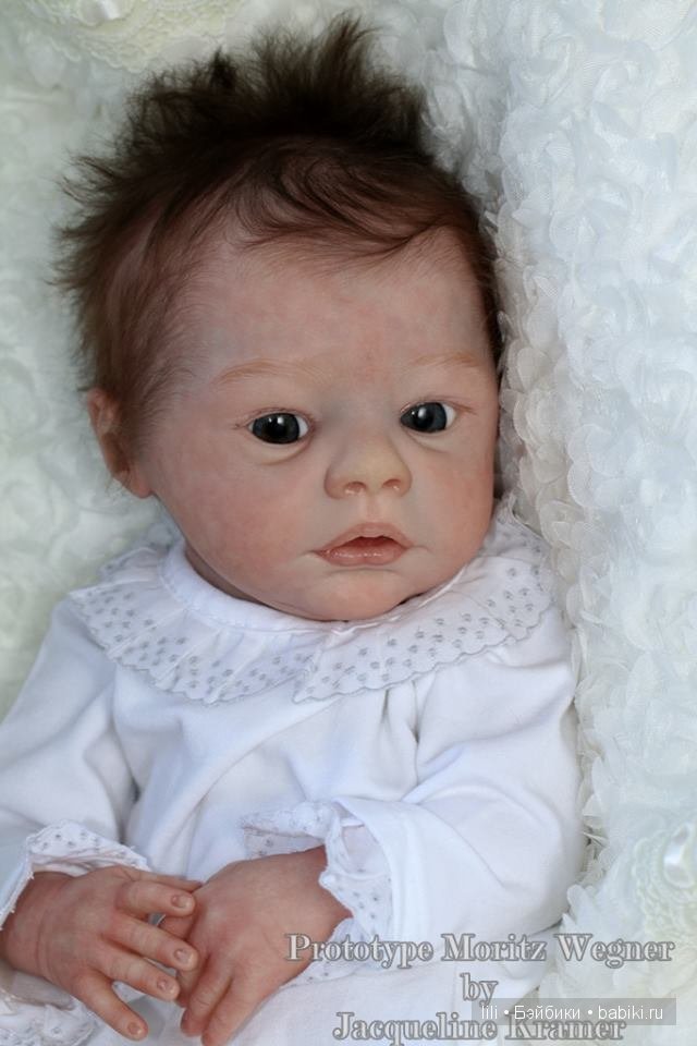 Молд для куклы реборн Moritz от скульптора Sabine Wegner