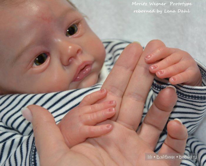 Молд для куклы реборн Moritz от скульптора Sabine Wegner