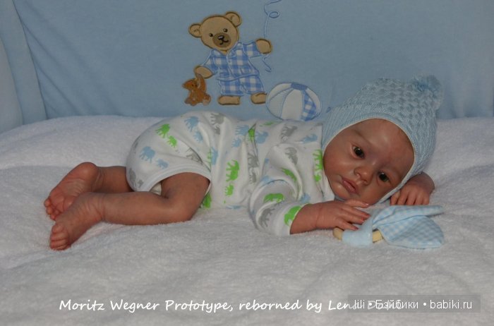 Молд для куклы реборн Moritz от скульптора Sabine Wegner