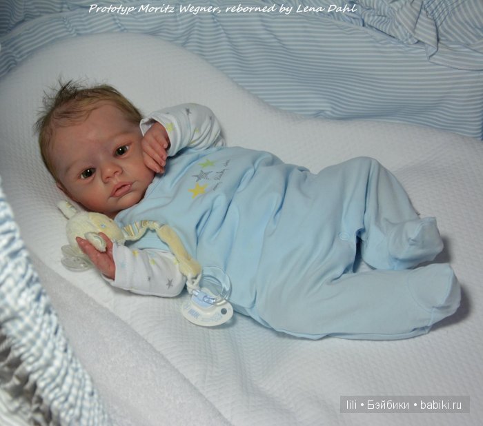 Молд для куклы реборн Moritz от скульптора Sabine Wegner