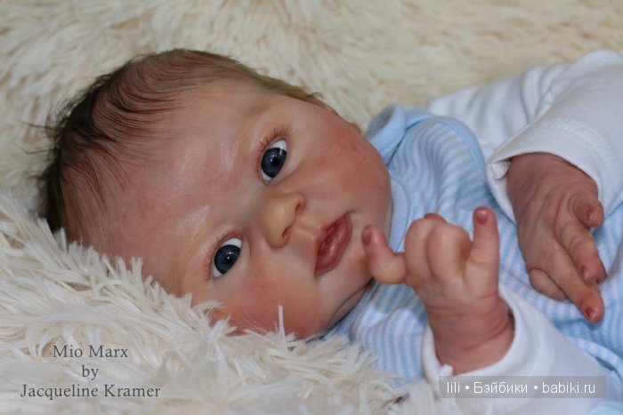 Молд для куклы реборн Mio, скульптор Elisa Marx