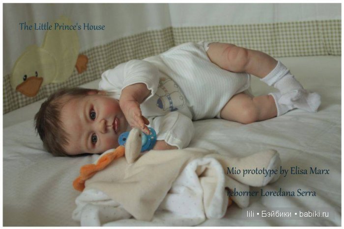 Молд для куклы реборн Mio, скульптор Elisa Marx