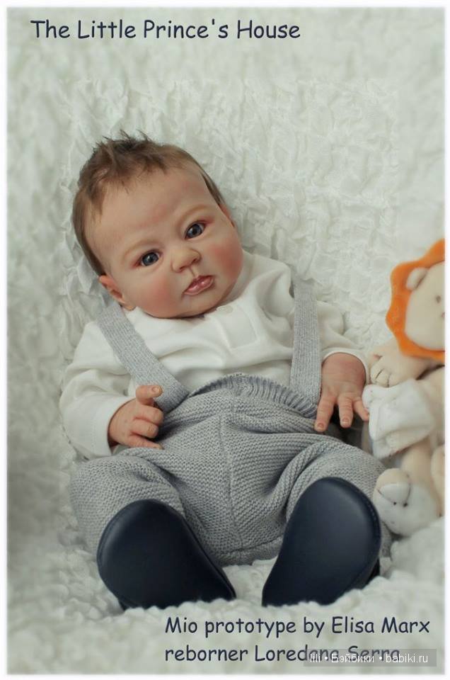 Молд для куклы реборн Mio, скульптор Elisa Marx