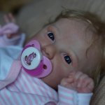 Моя малышка реборн Аврора Скай