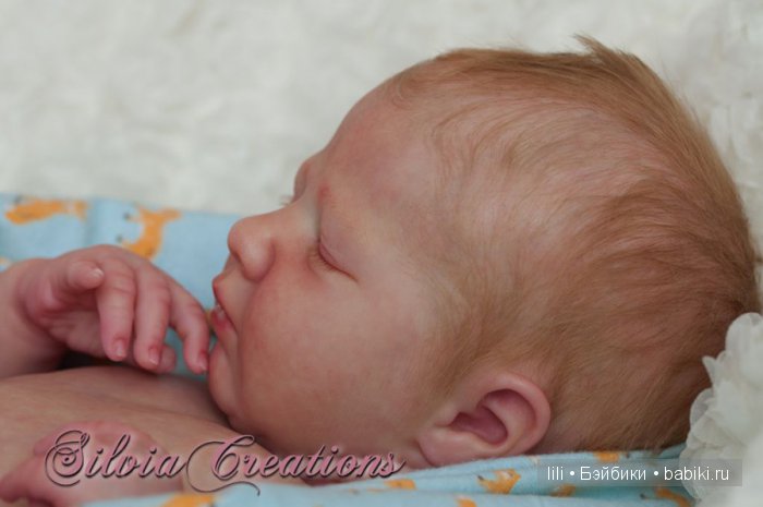 Молд для куклы реборн Realborn Logan Asleep