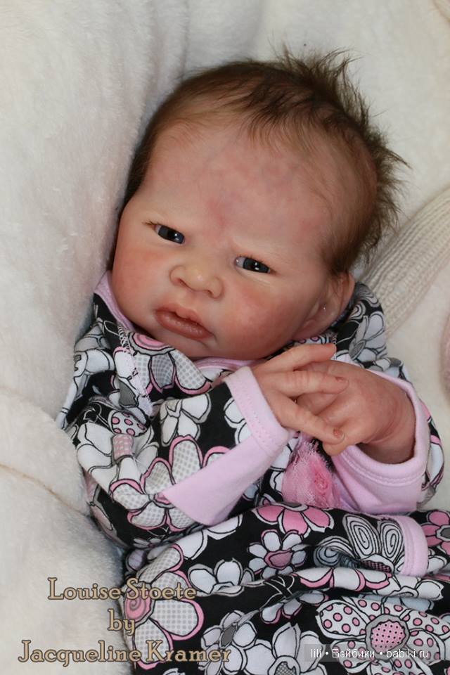Молд для куклы реборн Louise от скульптора Adrie Stoete