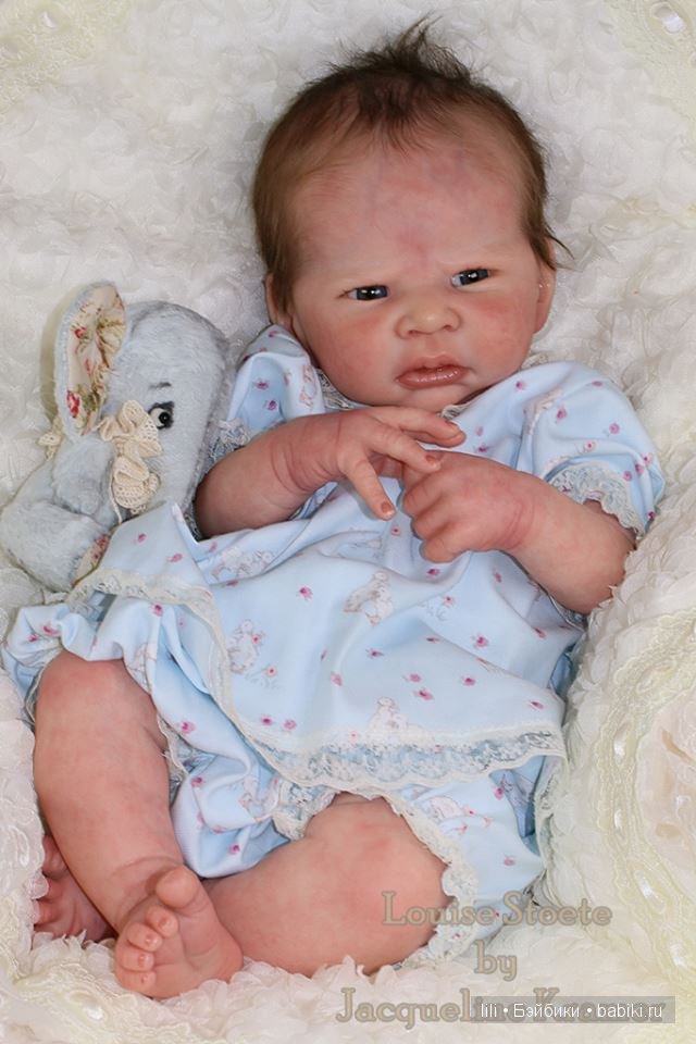Молд для куклы реборн Louise от скульптора Adrie Stoete