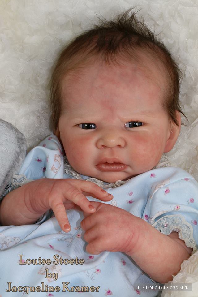Молд для куклы реборн Louise от скульптора Adrie Stoete