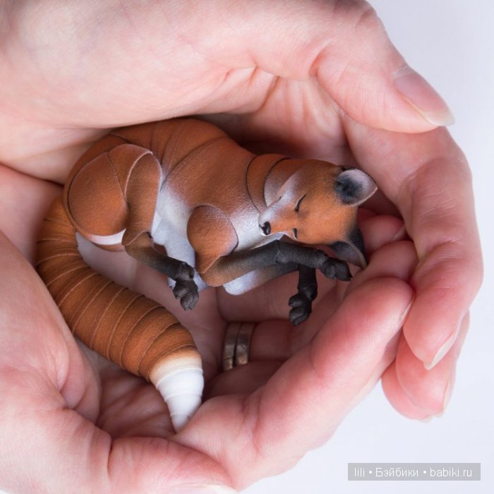 Взрослая лиса, BJD кукла от Walloya Morring