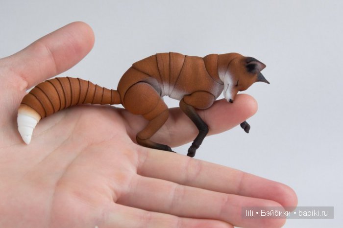 Взрослая лиса, BJD кукла от Walloya Morring