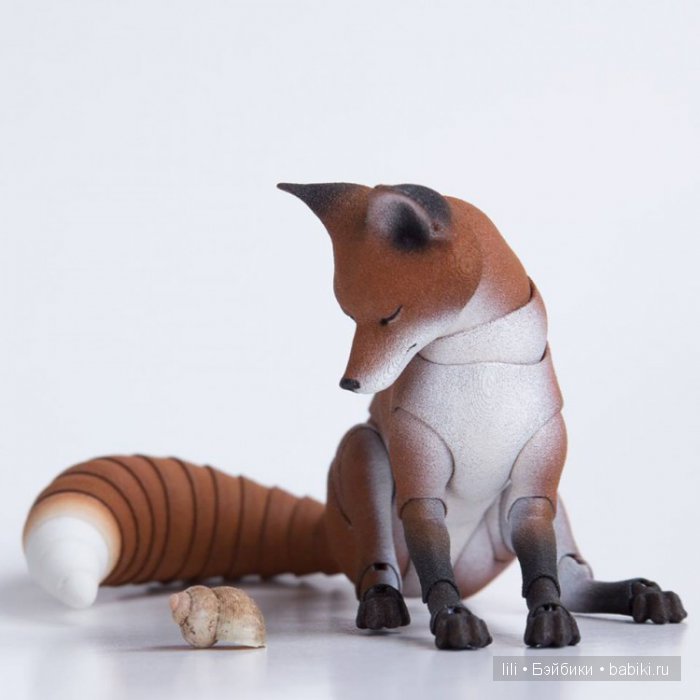 Взрослая лиса, BJD кукла от Walloya Morring