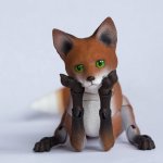 Взрослая лиса, BJD кукла от Walloya Morring