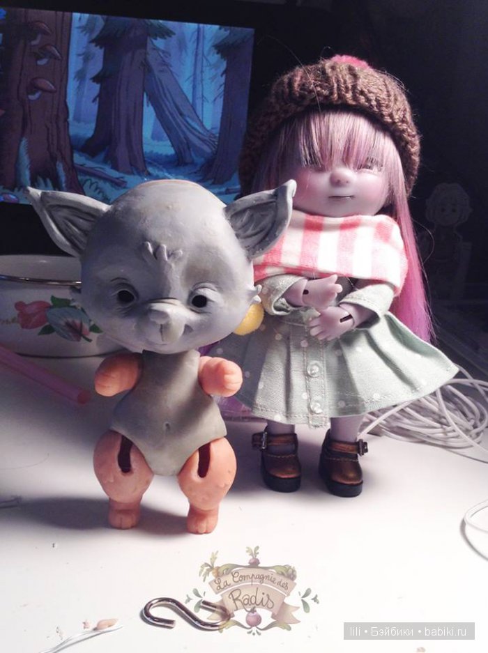 Новинка от La Compagnie des Radis. Лисенок