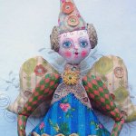 Удивительные текстильные куклы от Olga Mart