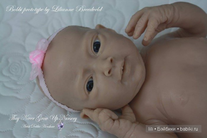 Молд для куклы реборн Stina от скульптора Lilianne Breedveld