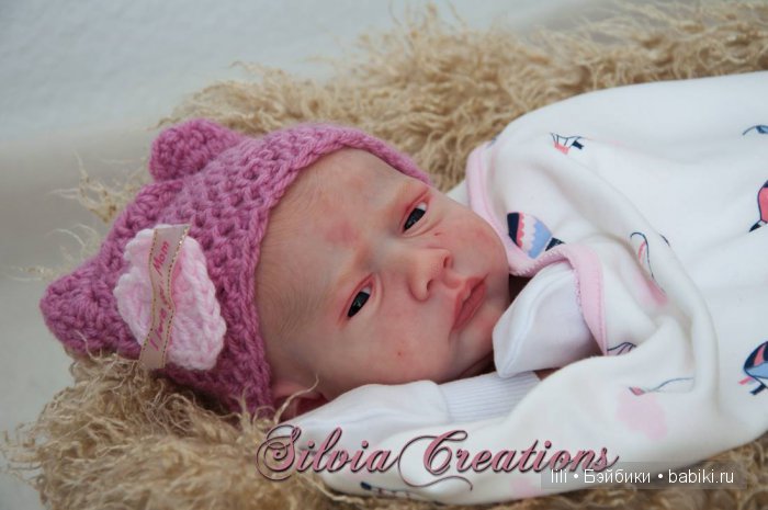 Молд для куклы реборн Stina от скульптора Lilianne Breedveld