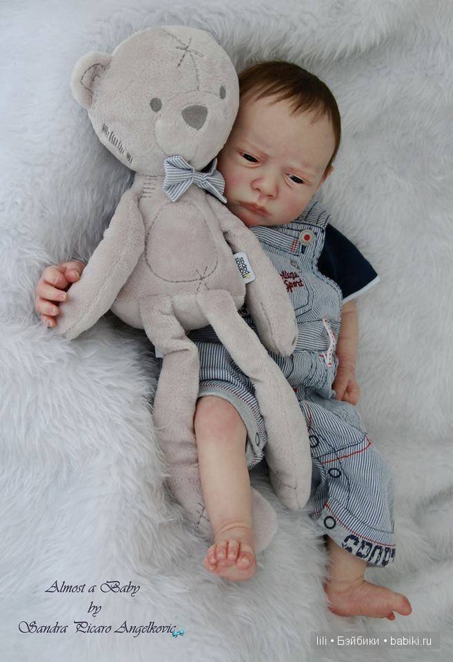 Молд для куклы реборн Stina от скульптора Lilianne Breedveld