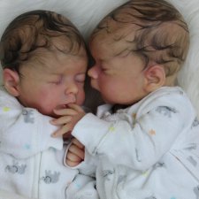 Новые молды для кукол реборн Micah и Mikayla скульптора Sheila Mrofka