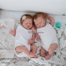 Молды для кукол реборн Lexi и Evie скульптора Nikki Johnston