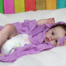 Моя малышка реборн Хлоечка