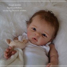 Силиконовая малышка Angel awake от Bonnie Sieben