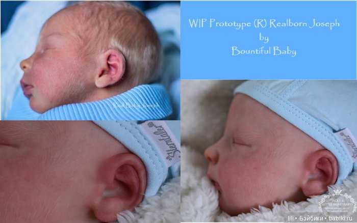 Realborn Joseph asleep — Молды и прототипы Реборн (Reborn): новинки (фото 2)