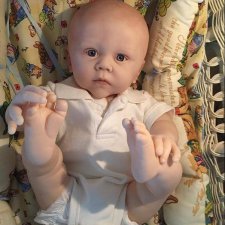 Молд для куклы реборн Dwayne от скульптора Vikki Ebbeling