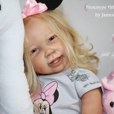 Молд куклы реборн Maddie скульптора Jannie de Lange