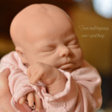 Молд для куклы реборн, малышка Isabella, скульптор Nikki Johnston