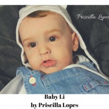 Малыш Baby Li скульптор Priscilla Lopes