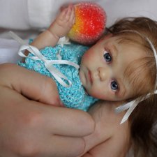 Мини реборн Несса