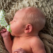 Прорисовка волосиков на лице малыша реборн