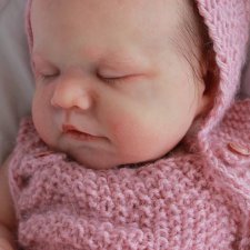 Силиконовый молд малышки реборн Frankie от скульптора Joanna Kazmierczak