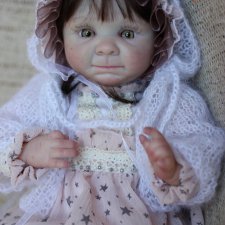 Мини малышка реборн Эмма