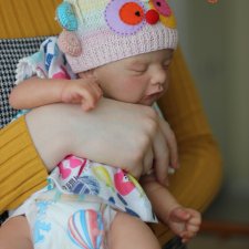 Малышка из молда Sam от скульптора Gudrun Legler