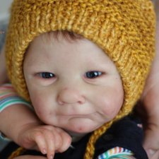 Малыш реборн из молда Ава